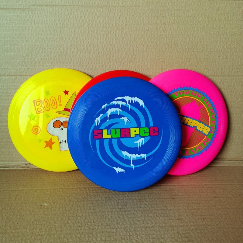 PP plastic frisbeed 25cm promotional plastic disk 10.8 inch PP environmentally friendly 26.5CM 165g ultimate frisbeed