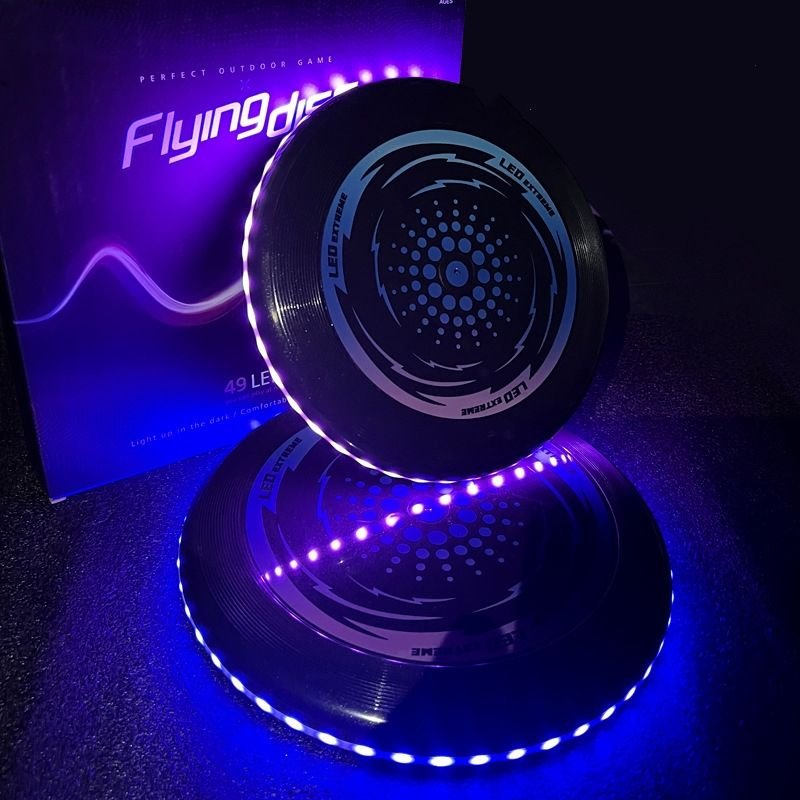 Oem Ultimate Frisbeed Oem Factory Custom Glow In The Dark Frisbeed 360 Leds Frisbeed Extremely Bright Flying Disc