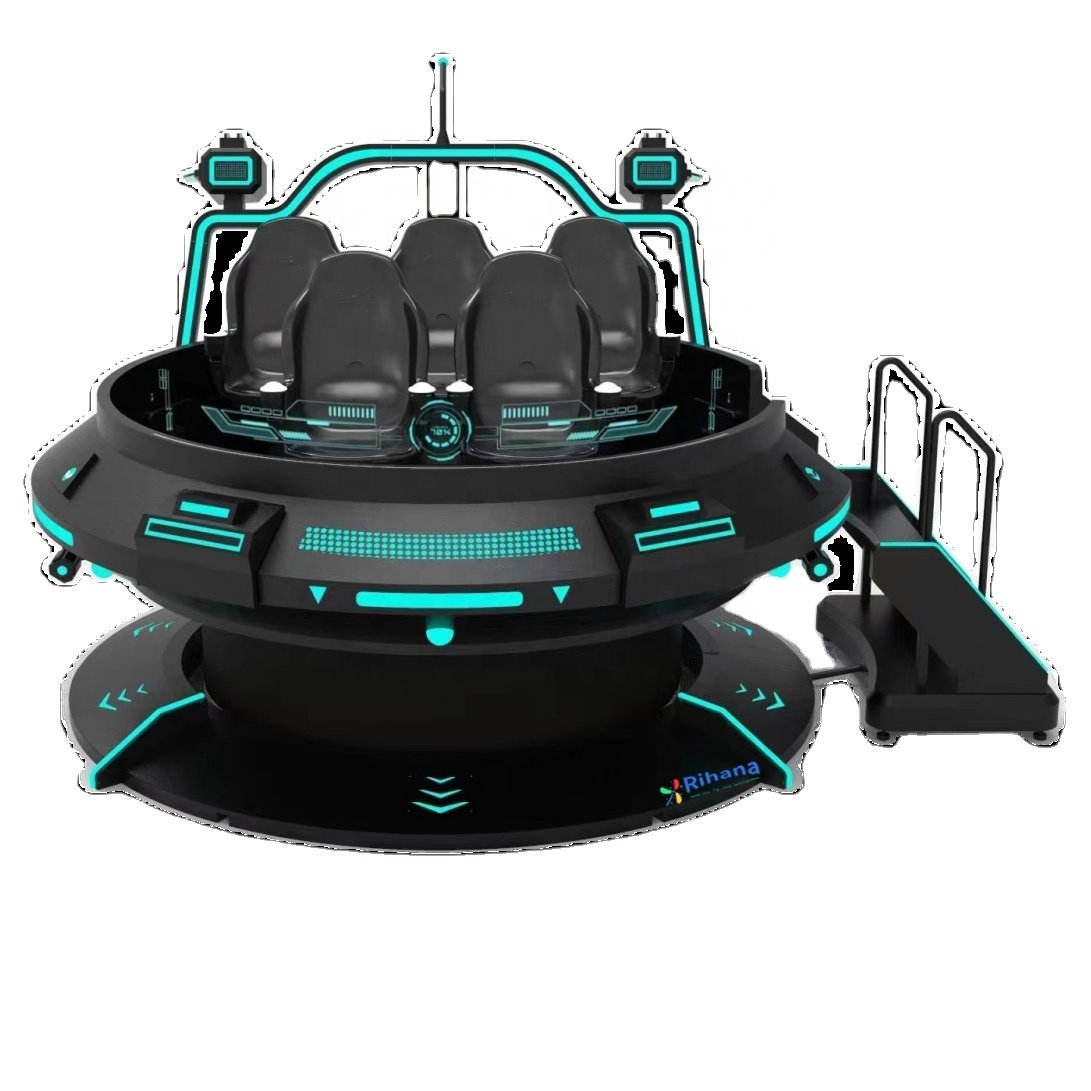 9d VR 5-person Interstellar UFO Virtual Reality Cinema Flight Experience Simulator for sale