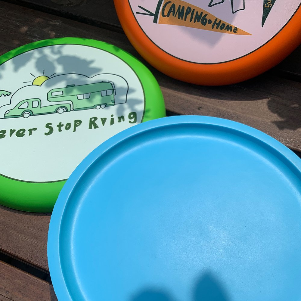 Outdoor Child Pet Spory Disc Frisbee , Outdoor Beach Backyard Throwing and Catching Activities Plastic Flying Disc