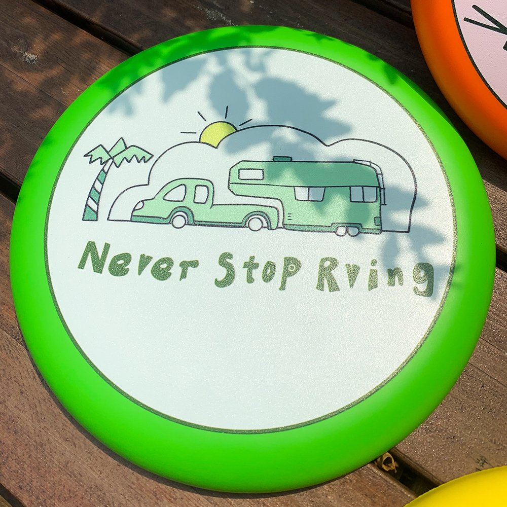 Outdoor Child Pet Spory Disc Frisbee , Outdoor Beach Backyard Throwing and Catching Activities Plastic Flying Disc