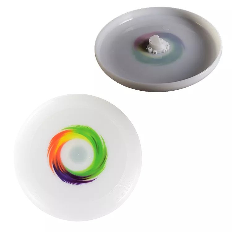 Sports Ultimate Frisbeed Golf Disc Led Light up Flying Disc New Design Professional Outdoor Gift Plastic Unisex Inflatable Toys