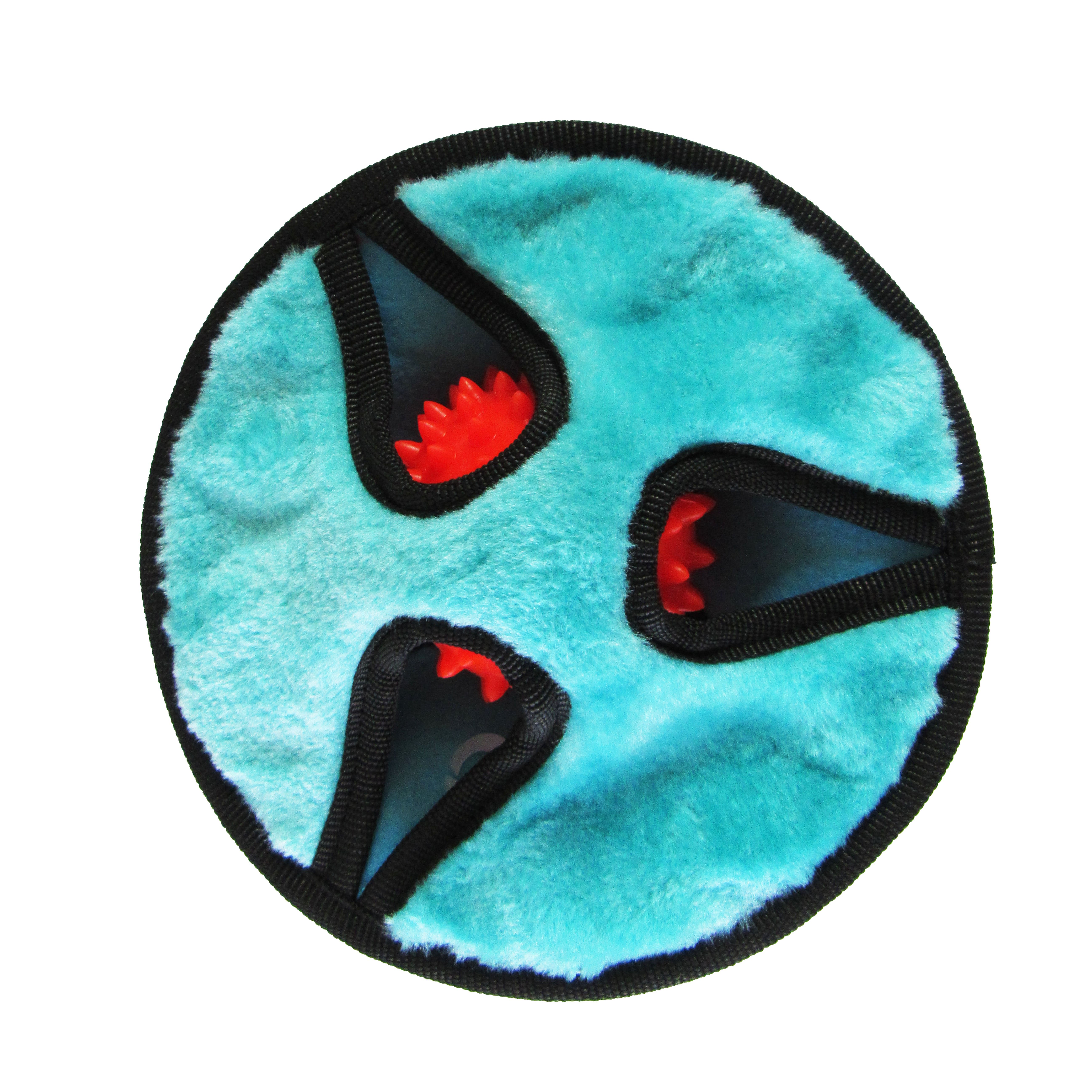 fetch toy pet polyester fabric with rubber ball inside for dog training dog toy Frisbee toy