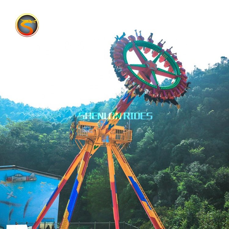 China Extreme Thrilling Adults Amusement Park Rides Maxi Dance Party 360 Pendulum Frisbee Attractions