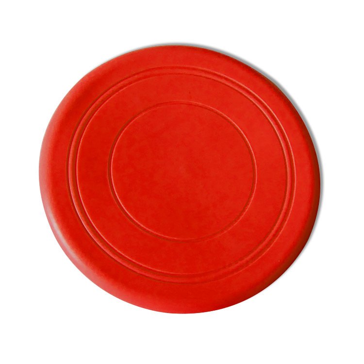 Round Training TPR Flying Disc Colorful Dog Toys Bite Resistant Pet Frisbeed for Training Dogs