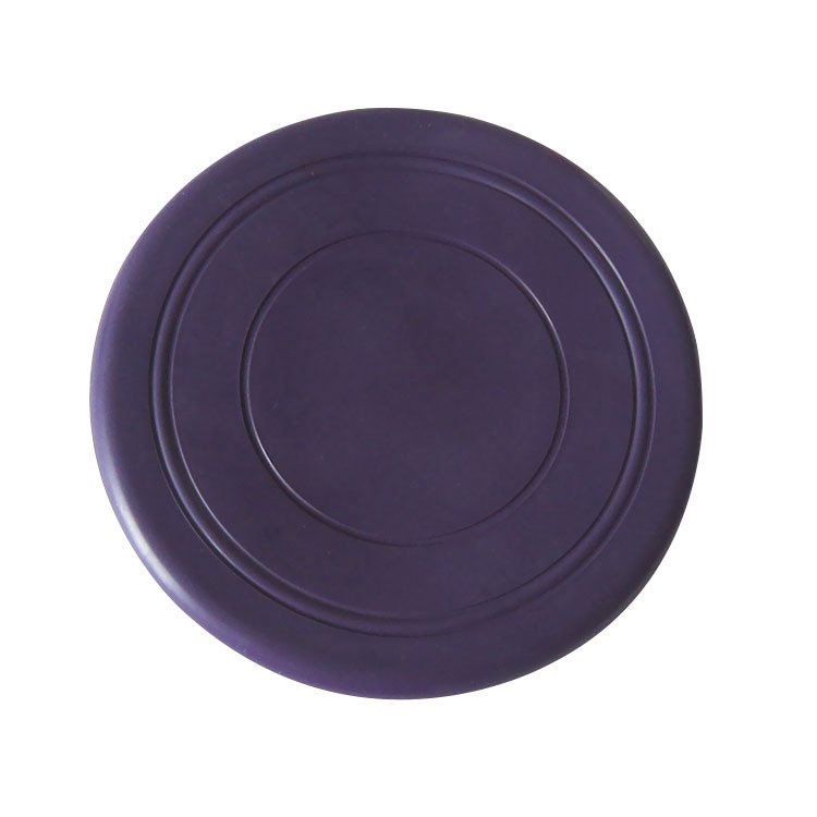 Round Training TPR Flying Disc Colorful Dog Toys Bite Resistant Pet Frisbeed for Training Dogs