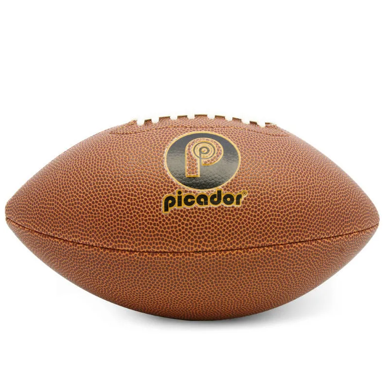 New hot selling football equipment size logo custom american football ball game training ball