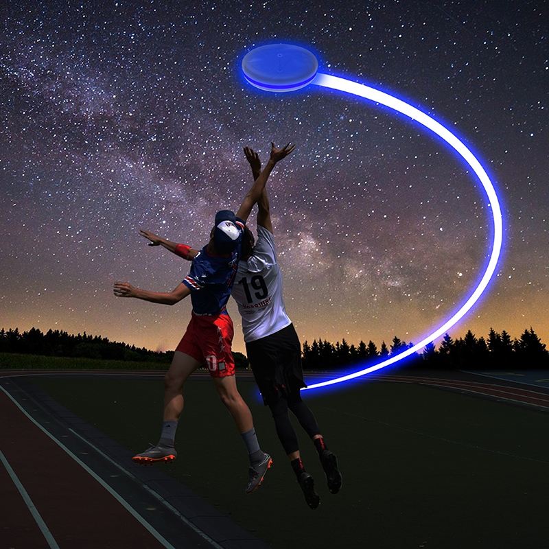 Custom Ultimate Frisbeed Promotion Led Frisbeed Bright Flying Disc Lights Up Flying Disc Oem Custom Flying Disc