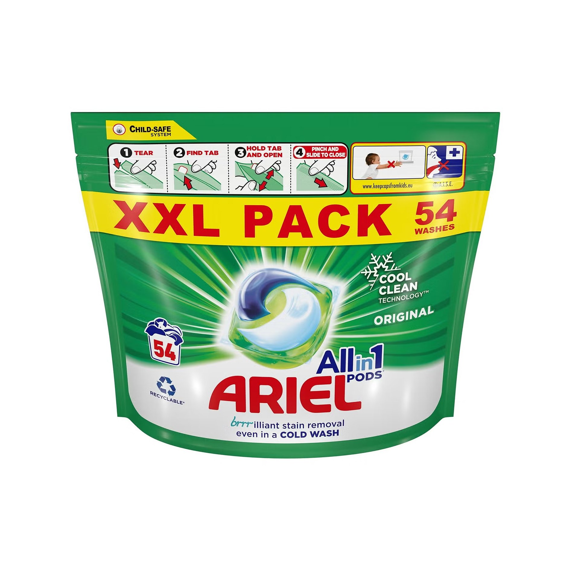 Accept OEM ODM Washin6 0 Ariel Original Washing Pods Clothes Washes Origin