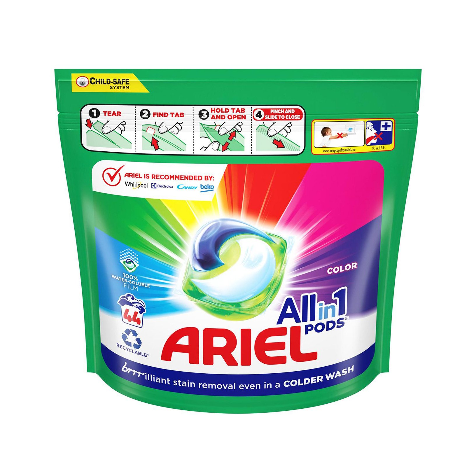 Accept OEM ODM Washin6 0 Ariel Original Washing Pods Clothes Washes Origin