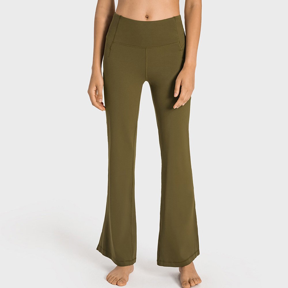 Women's flare pants Loose Wide Leg Yoga Pants Lounge High Waist Drawstring Cozy Joggers Athletic Dance Sweatpants