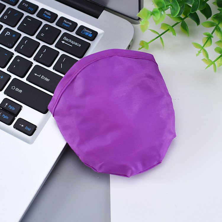 Custom Polyester Nylon Pet Dog Fying Disc Toy Round Folding Flyer with Matching Pouch for Advertising