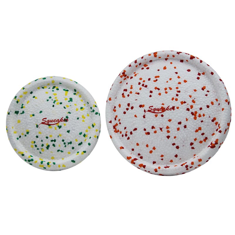 Manufacturer wholesale Custom Logo High Quality Chew ETPU Flying Discs Frisbeed Flying Saucer Pet Dog Toys