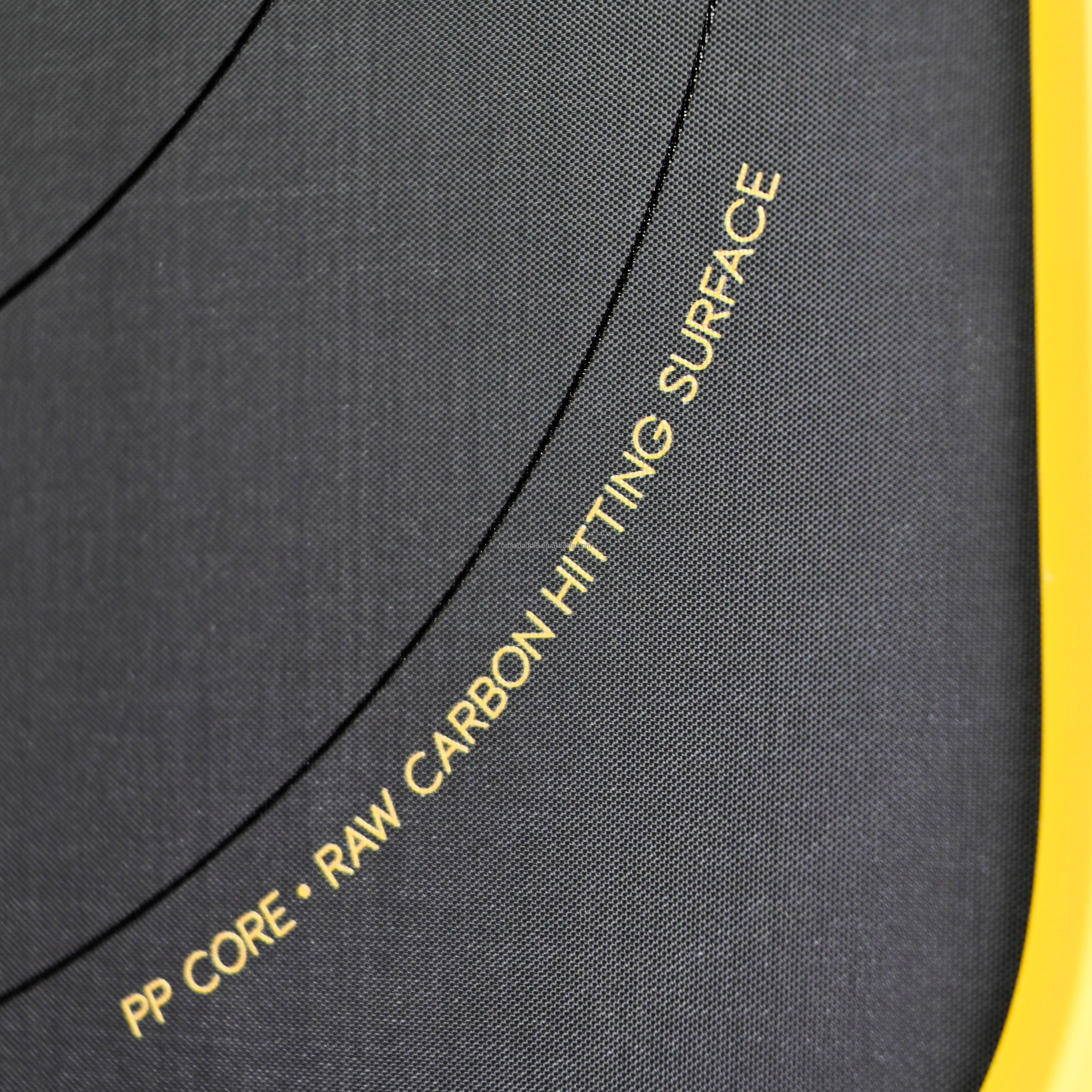 Orbia Sport Pro Series Customized Logo Pickleball Paddle USAPA Approval Hybrid Shape Carbon Fiber Fabric Friction Texture