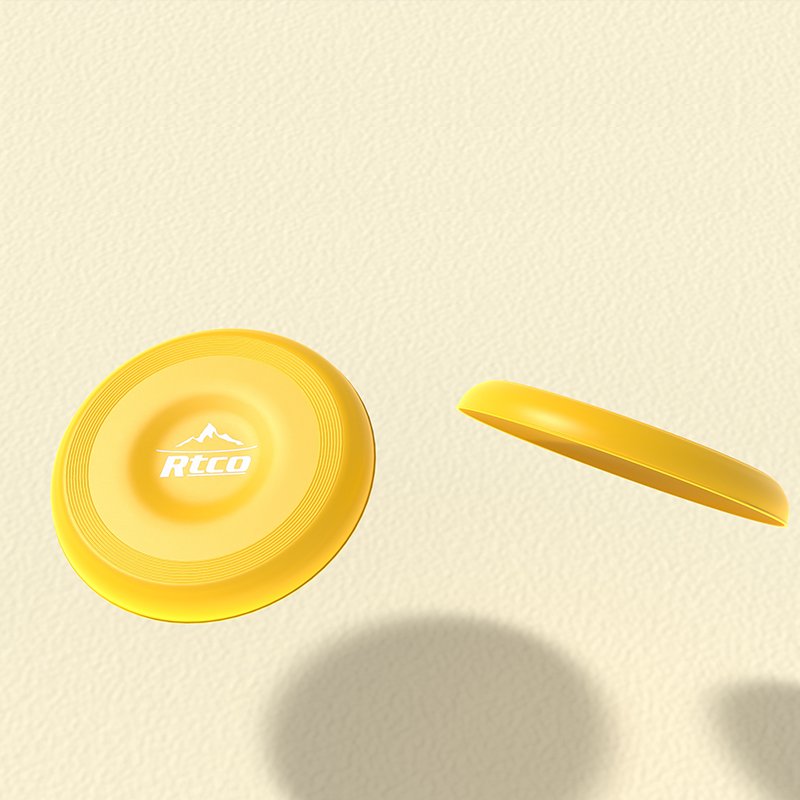 Fun design plastic bottle container with frisbee lid for pet healthcare supplement packaging