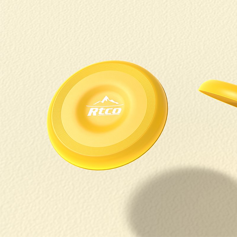 Fun design plastic bottle container with frisbee lid for pet healthcare supplement packaging
