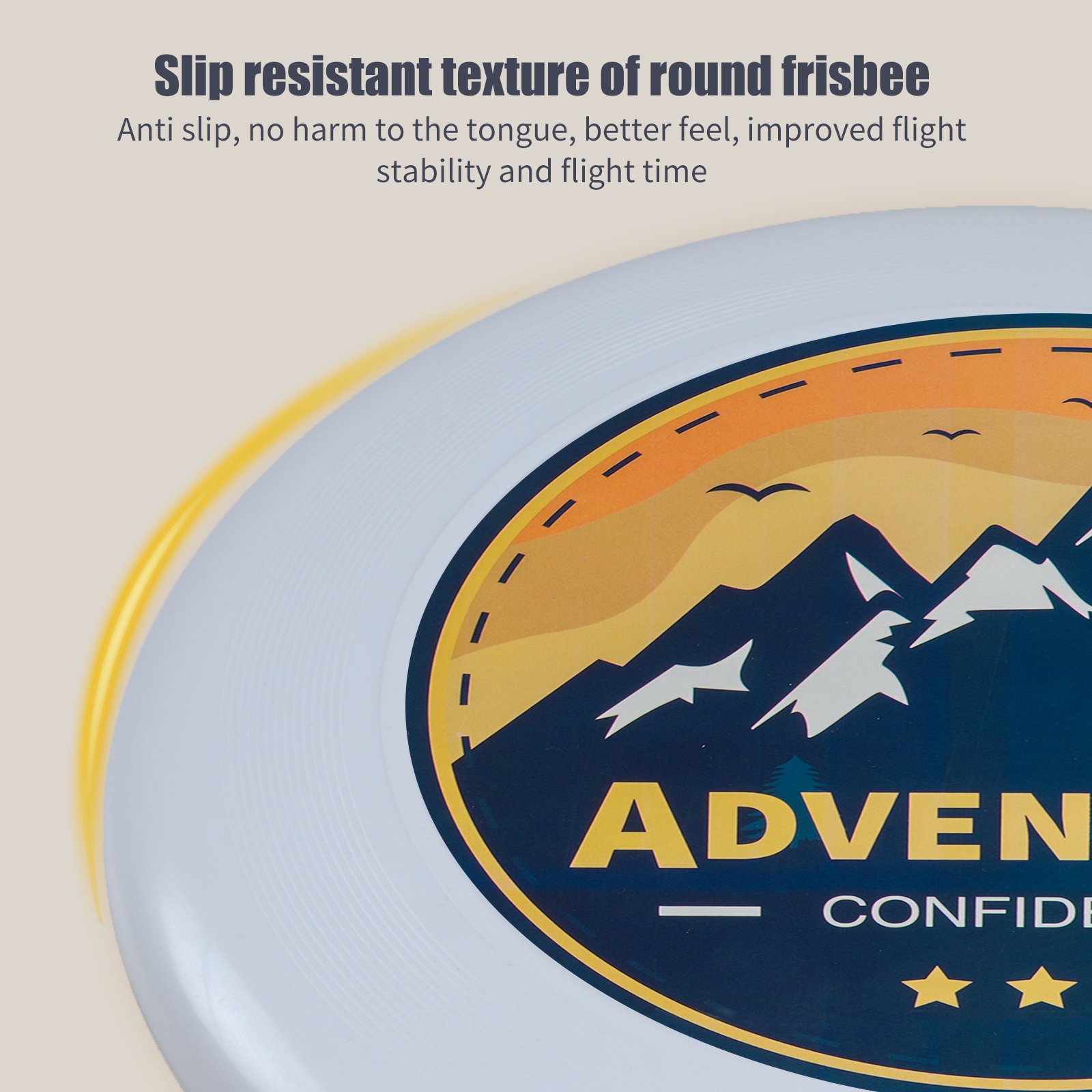 Blue Bay frisbee Custom Logo Frisbeed PE Plastic 175g 275mm Official Size Ultimate Frisbeed