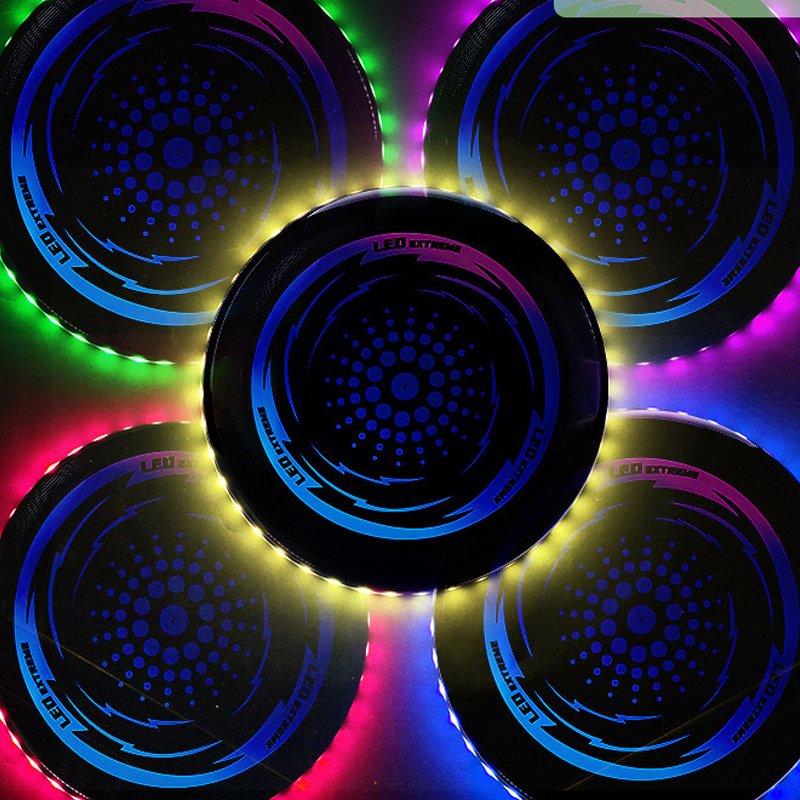 Hot sale 11 inch flying disc frisbeed with led lights outdoor sports toys 11 inches led frisbeed