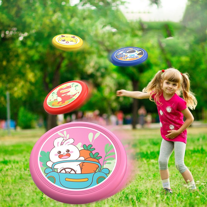 Frisbee Eco-friendly Outdoor Parent-child Sports Frisbee Entertainment Extreme Sports Competition Competitive Frisbee
