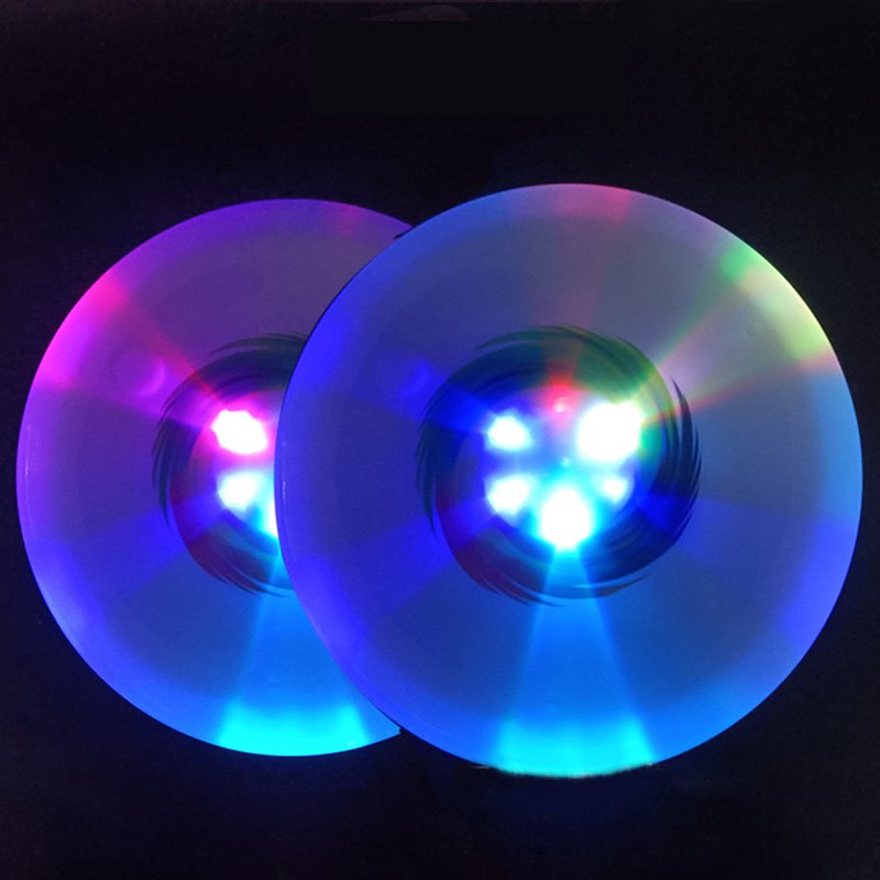 Extremely Bright 360 Kids LED Flying Disc for Outdoor Playing Lawn Game