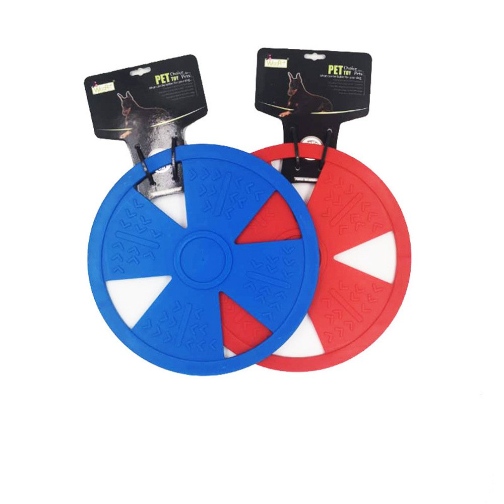 Dog Flying Disc Lightweight Floatable Dog Frisbeed Toy For Fetch Catch Play Dog Interactive Chew Toy