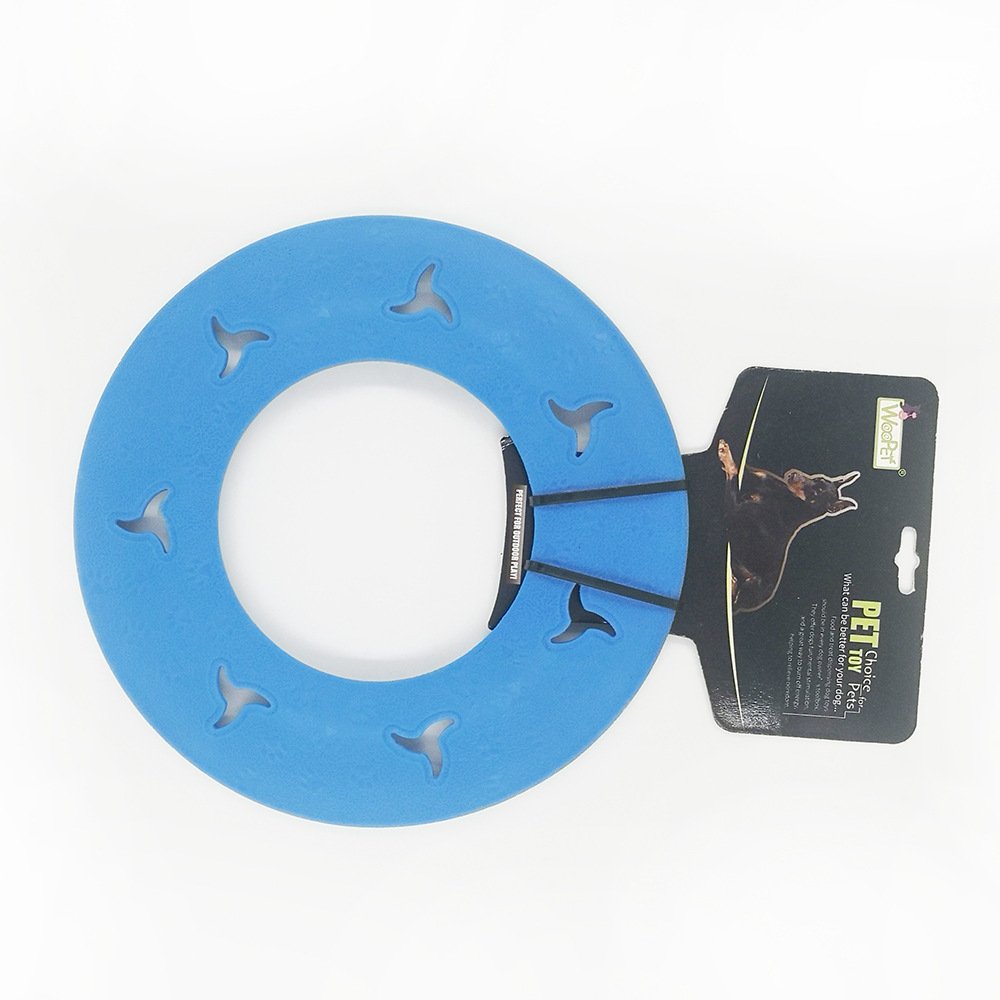 Dog Flying Disc Lightweight Floatable Dog Frisbeed Toy For Fetch Catch Play Dog Interactive Chew Toy