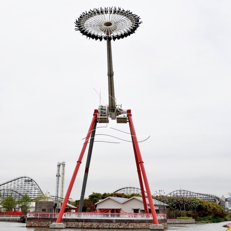 Extreme fairground rotary pendulum ride swing frisbee ride for sale