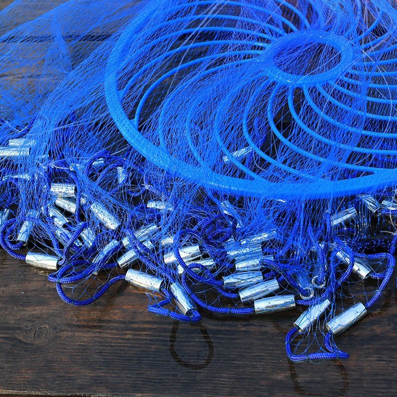 monofilament line cast catch pull rope cast net fishing net frisbee monofilament hand cast fishing net