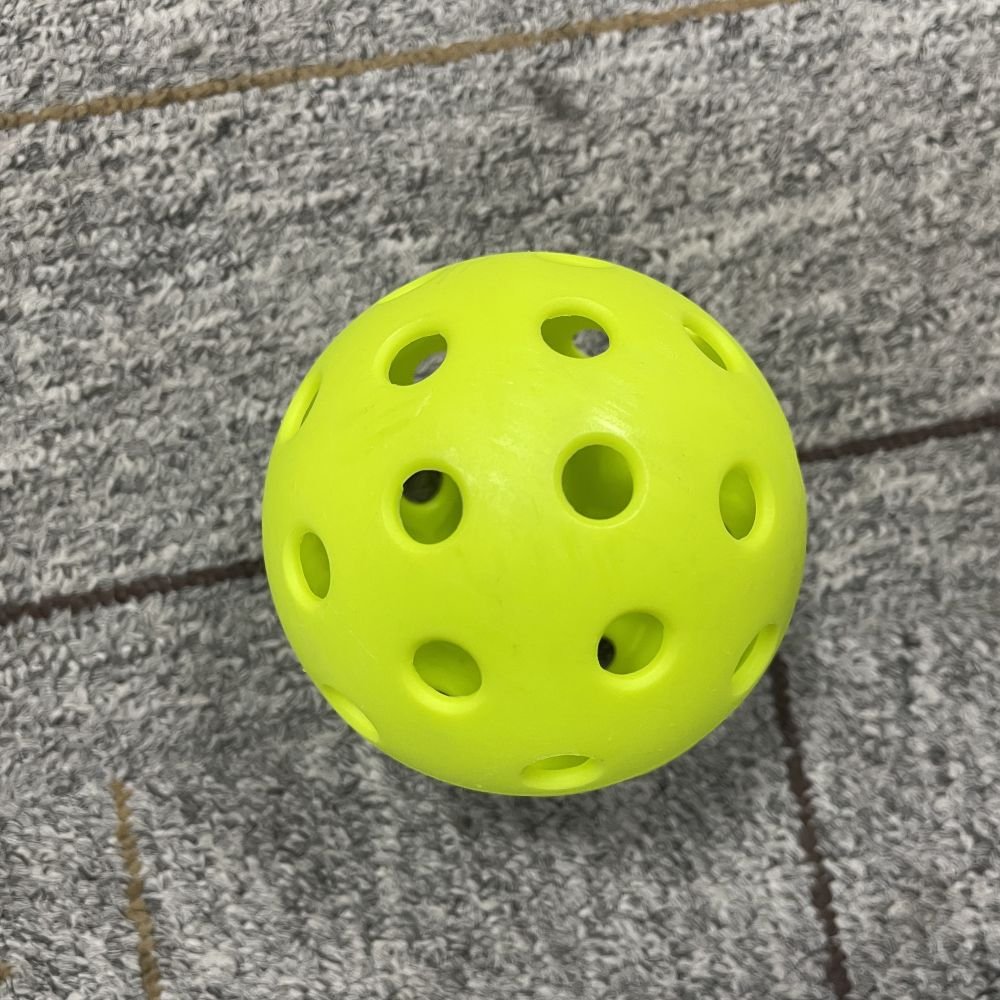 Custom Neon Yellow Color Dura Fast 40 Pickleball Ball 40 Holes Cheap Pickleball Ball Outdoor Usapa