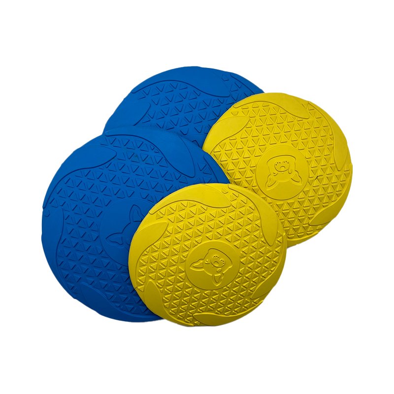 Soft Frisbeed Pet Dogs Toy For Training Dogs Fying Saucer Pet Interactive Training