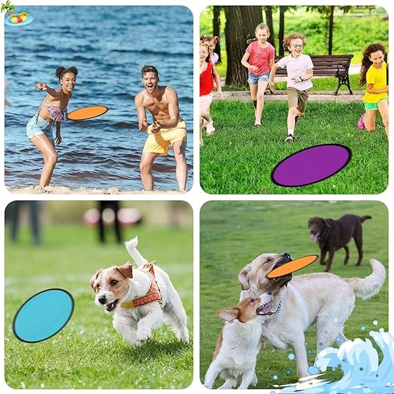 Portable Handheld Foldable Frisbeed 190T Polyester Compact Size Flying Disc for Outdoor Activities and Promotional Gifts