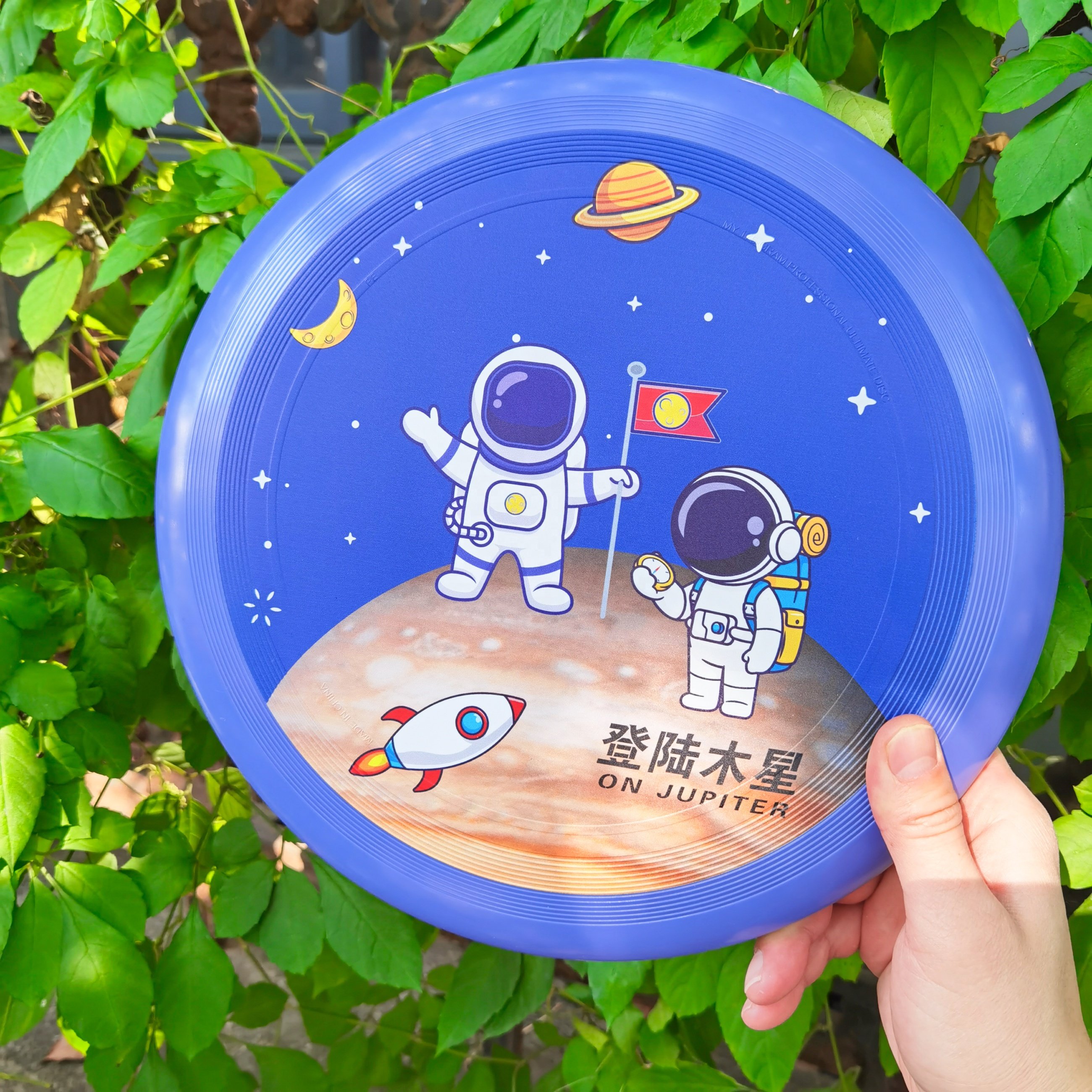 Professional 175g Ultimate Flying Disc Frisbeed PE Competition Class Outdoor Game Custom Logo Acceptable