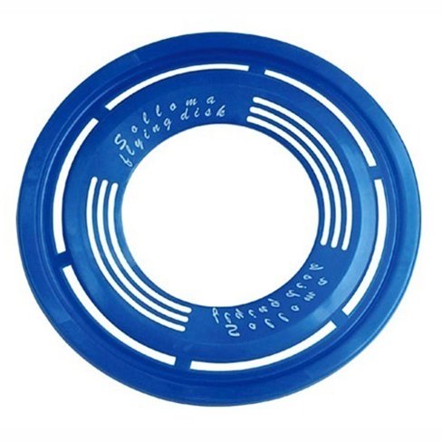 Outdoor sports toy colorful ring hollow frisbee