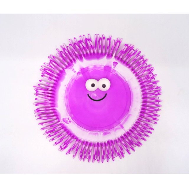 2 Tone Stretchy Big Eye Round Disc Soft Frisbee