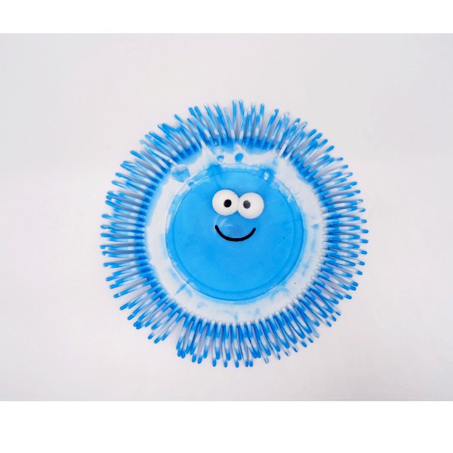 2 Tone Stretchy Big Eye Round Disc Soft Frisbee