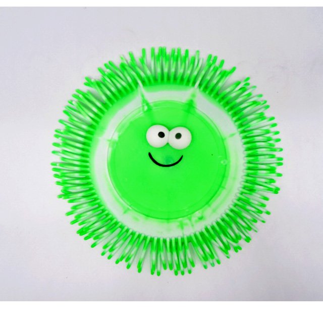 2 Tone Stretchy Big Eye Round Disc Soft Frisbee
