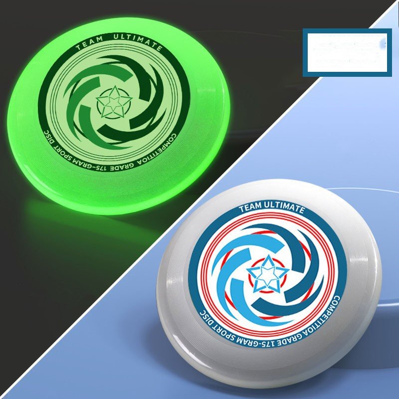 Customize Wholesale Outdoor Disc Team Game Glow Flying Disc Fluorescent Luminescent Frisbeed