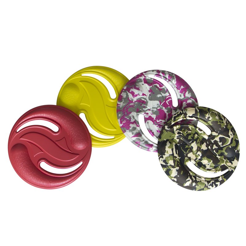 Factory Custom Outdoor EVA Frisbeed Toy Kids Dogs Game Soft Flying Disk Children Frisbeed Golf Disc