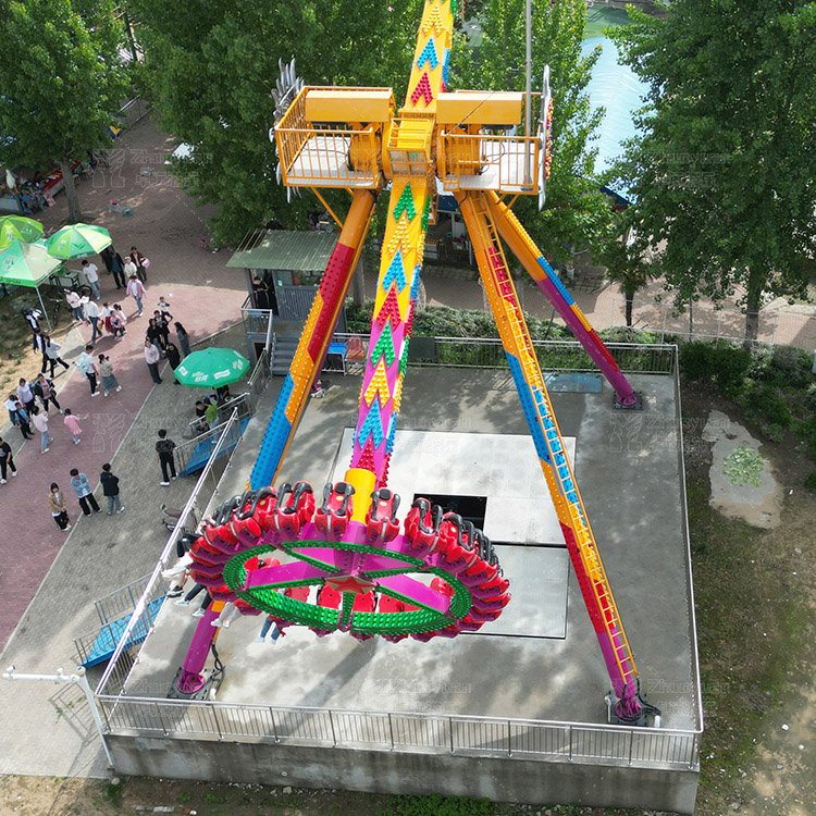 Extreme Thrilling Adults Amusement Park Rides Maxi Dance Party 360 Pendulum Frisbee Attractions