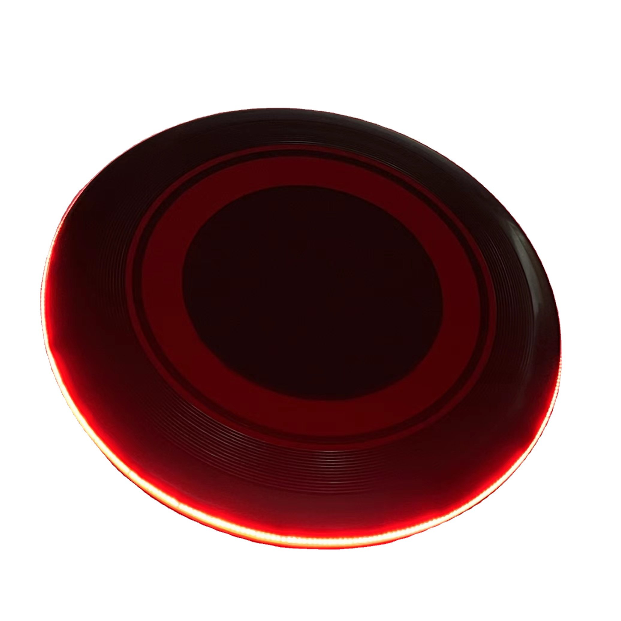 Custom logo Ultimate Fly Disc Grow in the Dark 360 led flying disc - extremely bright led frisbeed