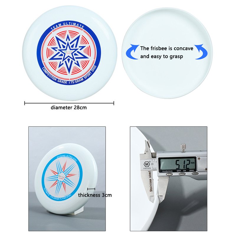 Custom Logo Outdoor Leisure Toy Portable Play Game Frisbee Competition Sport Toys For Kids Adult
