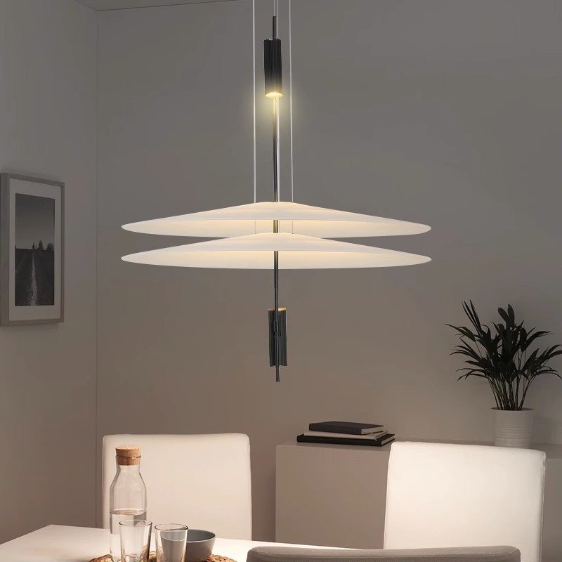 Italian modern minimalist creative frisbee living room flamingo art personality Nordic restaurant study chandelier