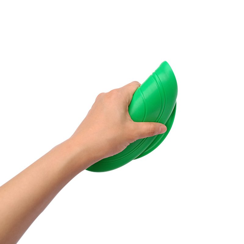 Custom Logo round Pet Training Chew Toys Bite-Resistant Silicone Flying Disk Frisbee Sustainable TPR Material for Dog Play