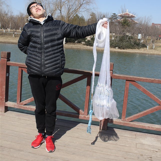 Professional Drawstring Cast Net Customized Hand Throw Casting Net With Lead Chain