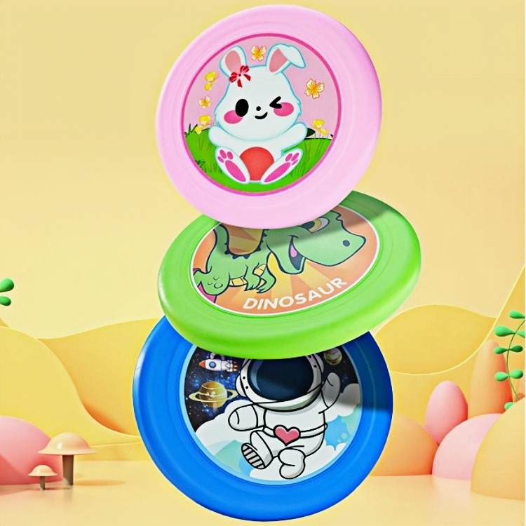 China new product custom logo frisbees outdoor games cute flying disc for children