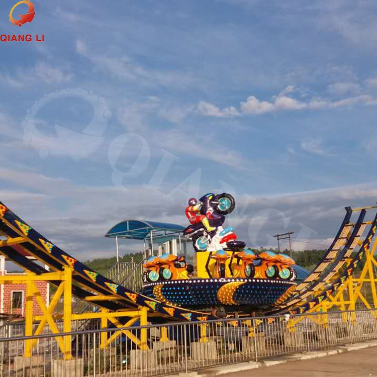 Qiangli Attraction Flying UFO Frisbee Rides Amusement Park Thrilling Flying Saucer Phoenix UFO Rides Magic Bowl Disco Rides