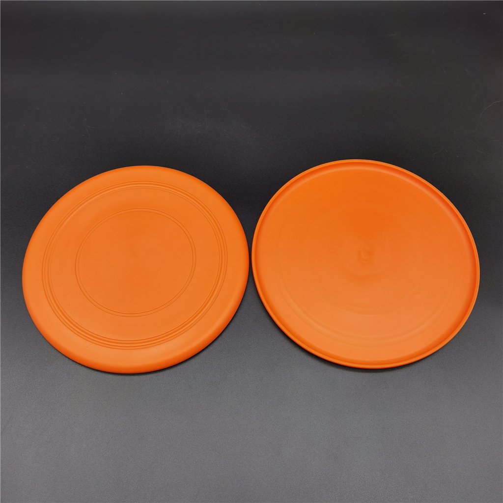 wholesale durable chew bite resistant soft pet interactive gliding custom logo dog frisbeed flying golf disc for training dog