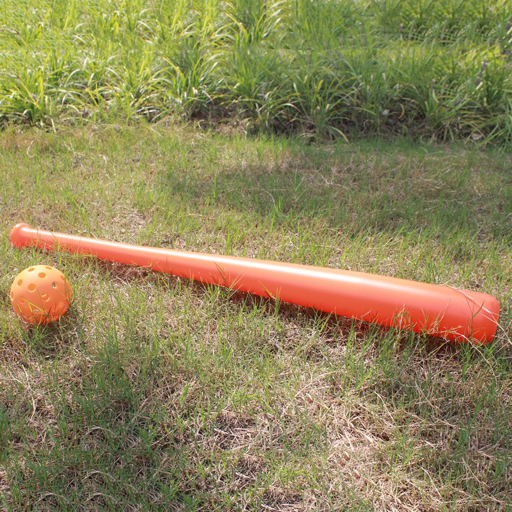 Wholesale Baseball bats for Children Plastic Training Practice Soft Bat and Ball Family Sports Toy with Logo Printed