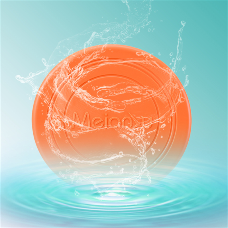 Juice Pet Wholesale Dog Toy Training Interactive Dog Flying Disc Durable Dog Toys Nature Rubber Floating Flying Saucer