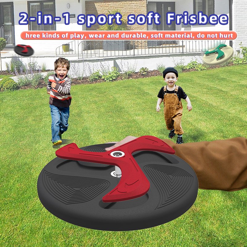 Wholesale Custom Logo Flying Disk Toy Eva Beach Soft Flexible Durable Grip Frisbeeds for Outdoor Sports & Flying Golf Discs